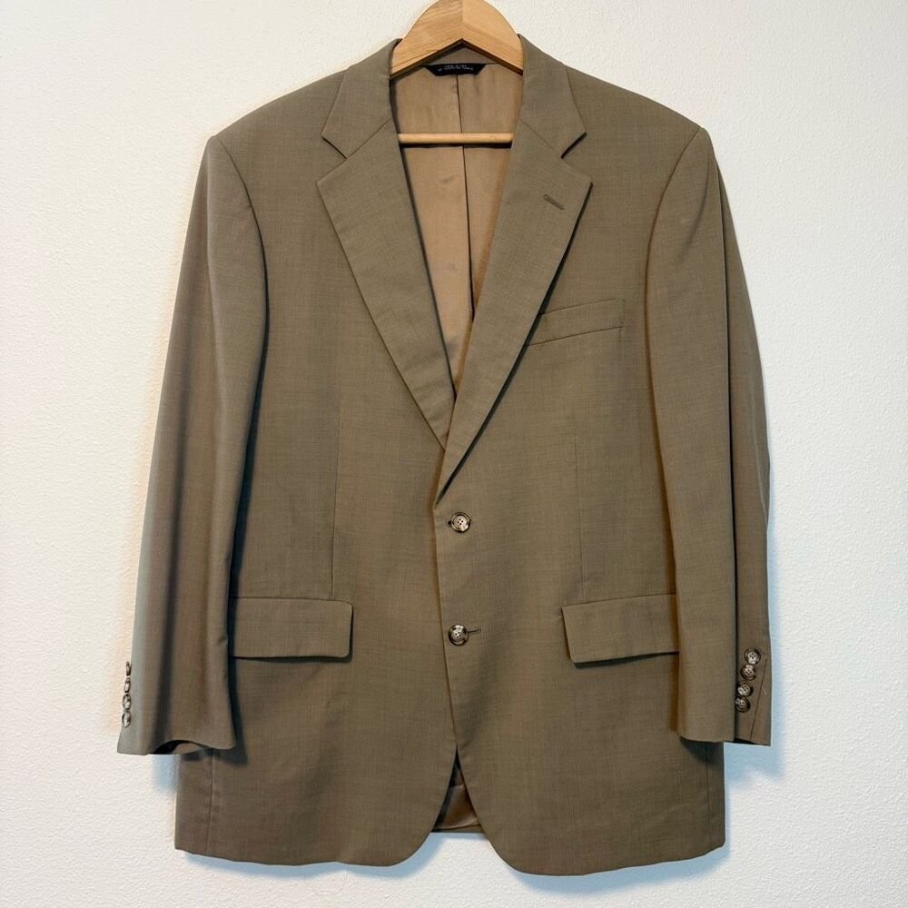 Brooks Brothers Brookease Tan Sport Coat Size 42R